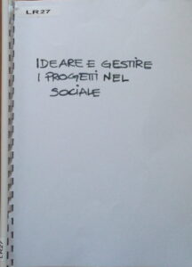 Ideare gestire i progetti nel sociale