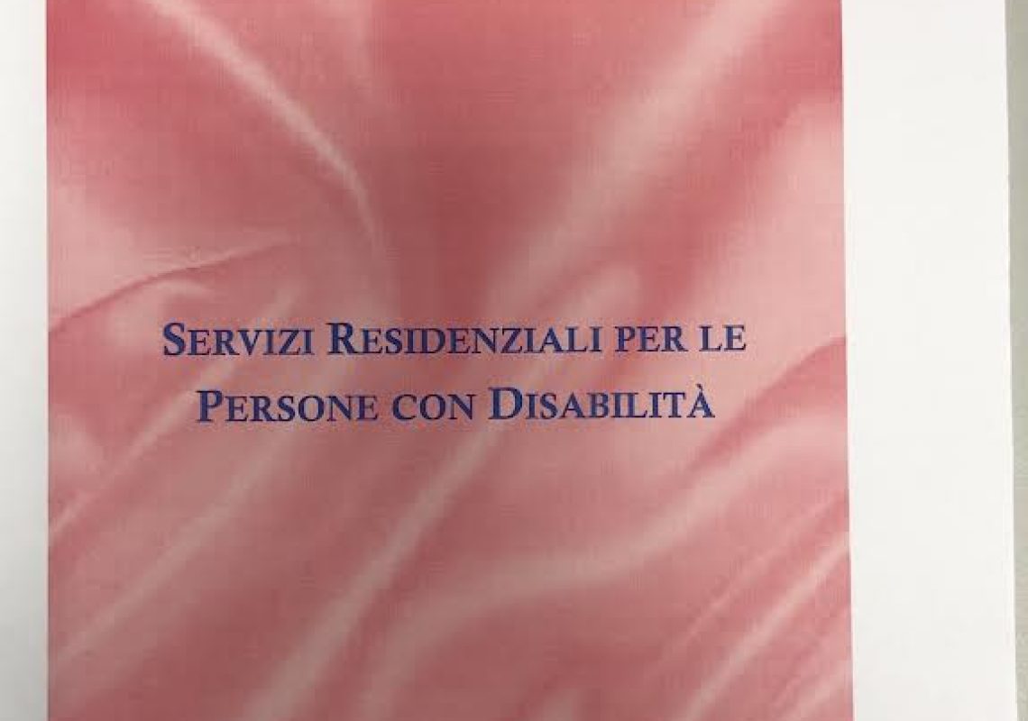 immagine copertina: Servizi residenziali per le persone con disabilita