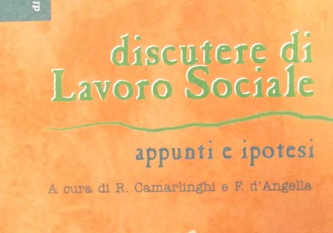 Discutere di lavoro sociale