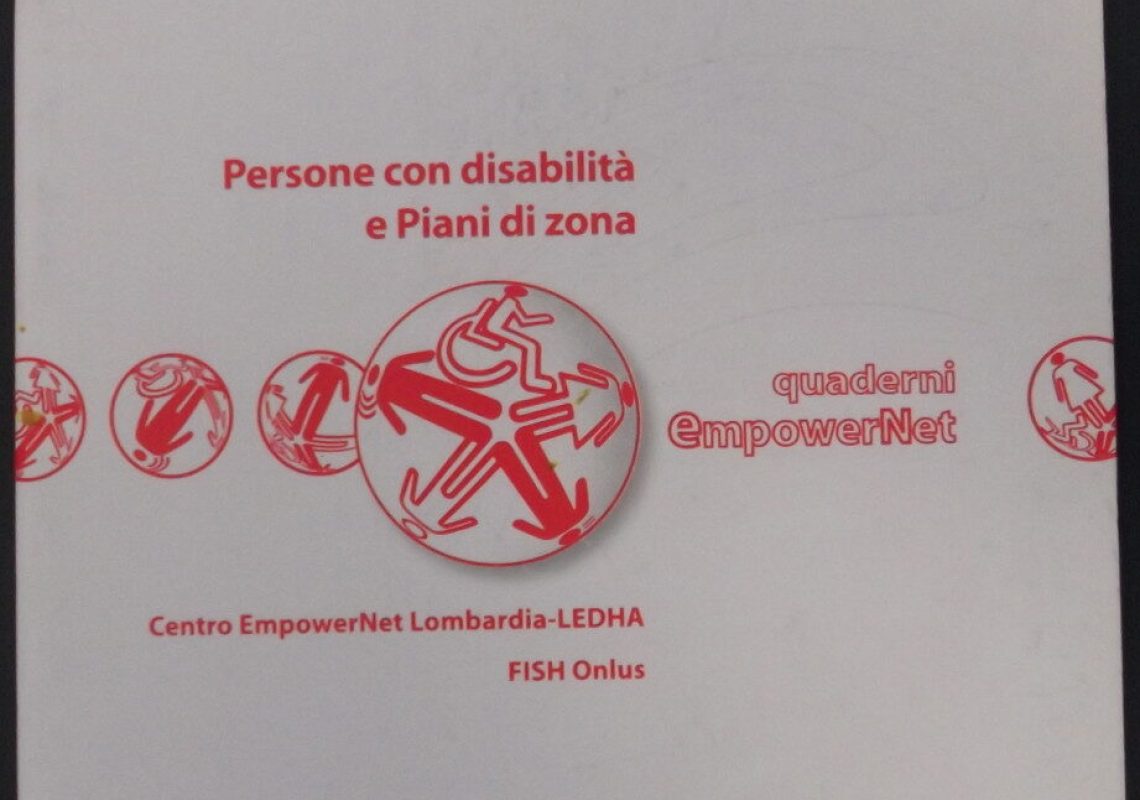 persone con disabilità e piani di zona